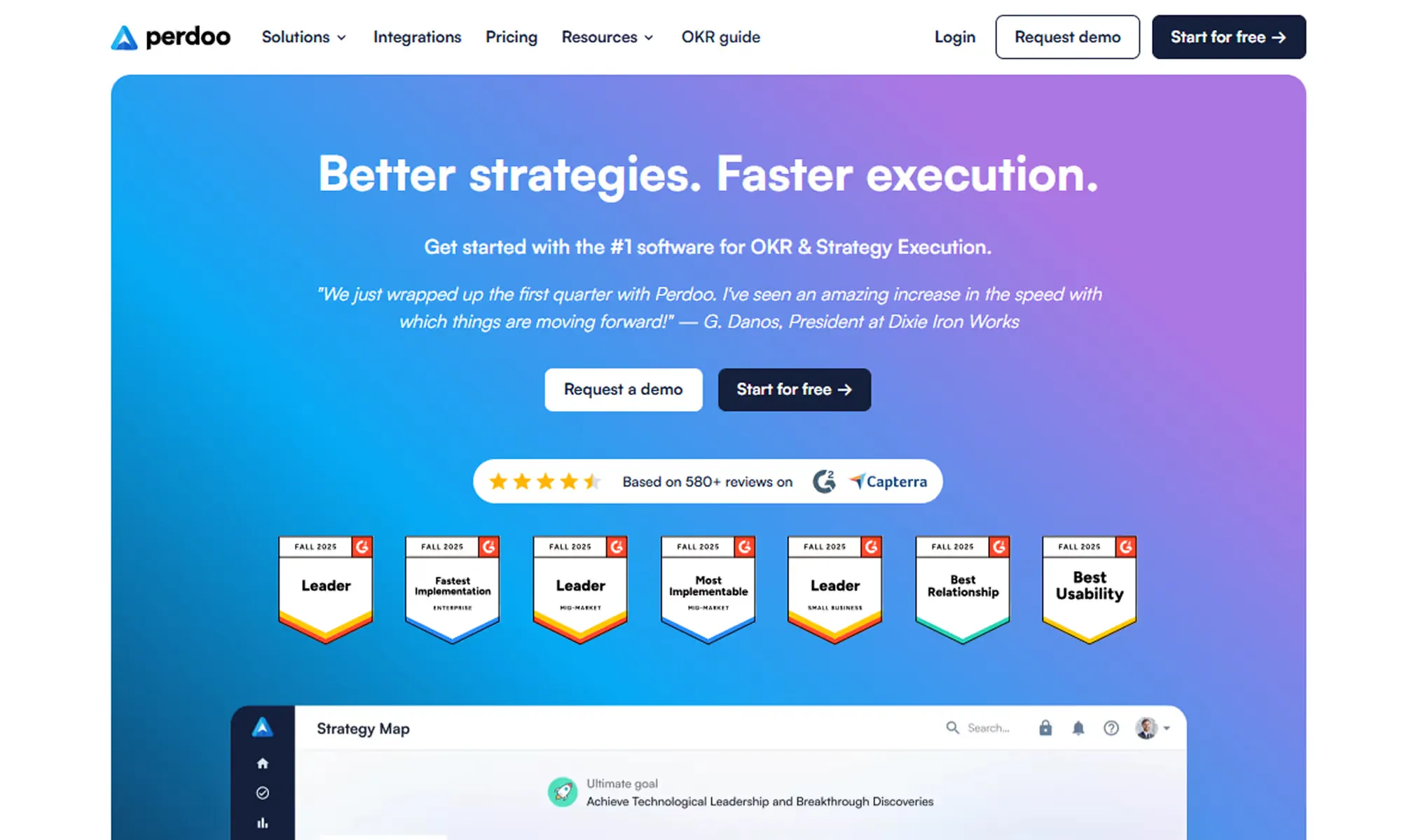 Perdoo marketing site